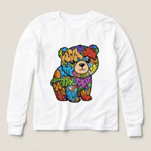 Cool Graffiti Bear Kids' T-Shirt
