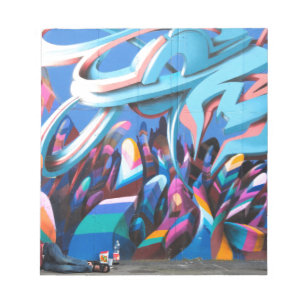 Cool Graffiti Wall Notepad