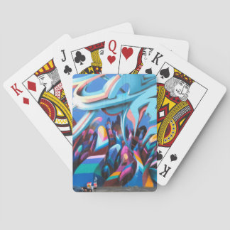 Cool Graffiti Wall Playing Cards