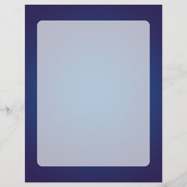 Cool Grainy Deep Blue Vignette (Front)