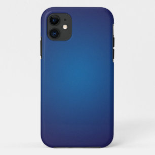 Cool Grainy Deep Blue Vignette Case-Mate iPhone Case