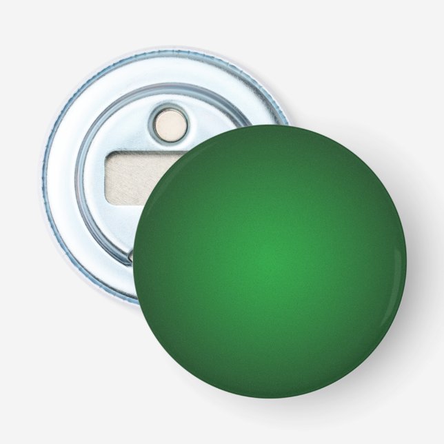 Cool Grainy Green-Black Vignette Bottle Opener (Front)