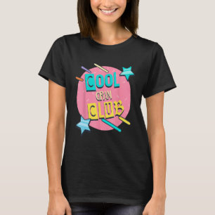 Cool Gram Club  Grandma Humour Grandmom Family T-Shirt