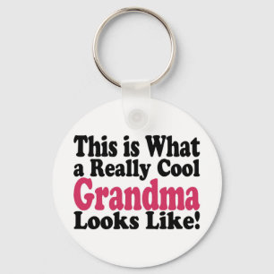 Cool Grandma Key Ring