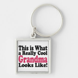 Cool Grandma Key Ring