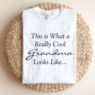 Cool Grandma Shirt