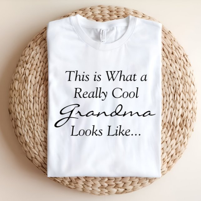 Cool Grandma Shirt (Creator Uploaded)