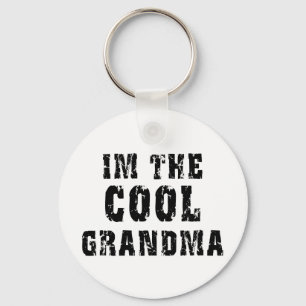 Cool Grandma T-Shirt Key Ring
