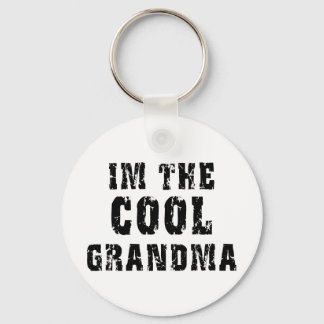 Cool Grandma T-Shirt Key Ring