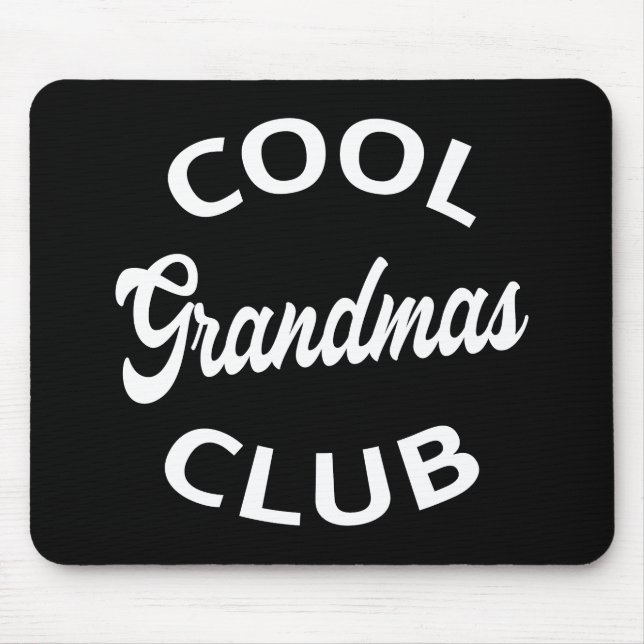 Cool Grandmas Club I Mouse Pad (Front)