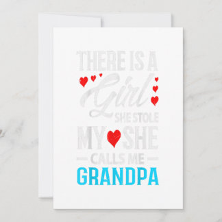 Cool Grandpa from Granddaughter Fathers Day Gift Holiday Card
