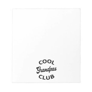 Cool Grandpas Club I Notepad