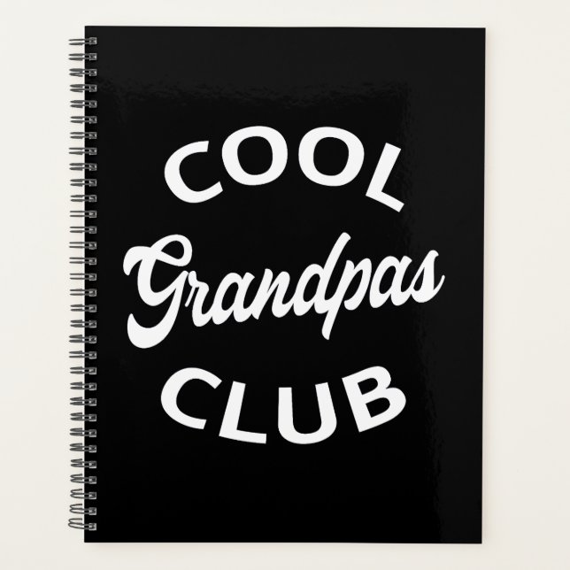 Cool Grandpas Club I Planner (Front)