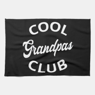 Cool Grandpas Club I Tea Towel