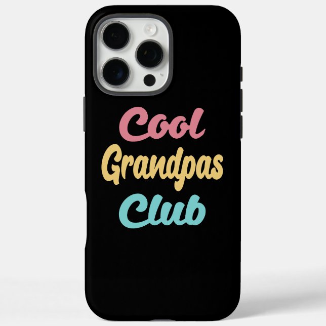 Cool Grandpas Club II Case-Mate iPhone Case (Back)