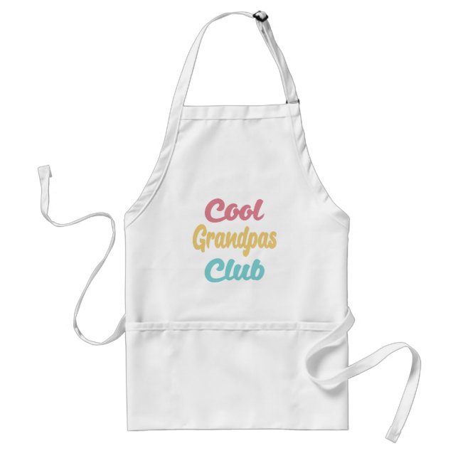 Cool Grandpas Club II Standard Apron (Front)