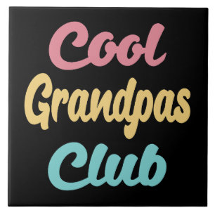 Cool Grandpas Club II Tile