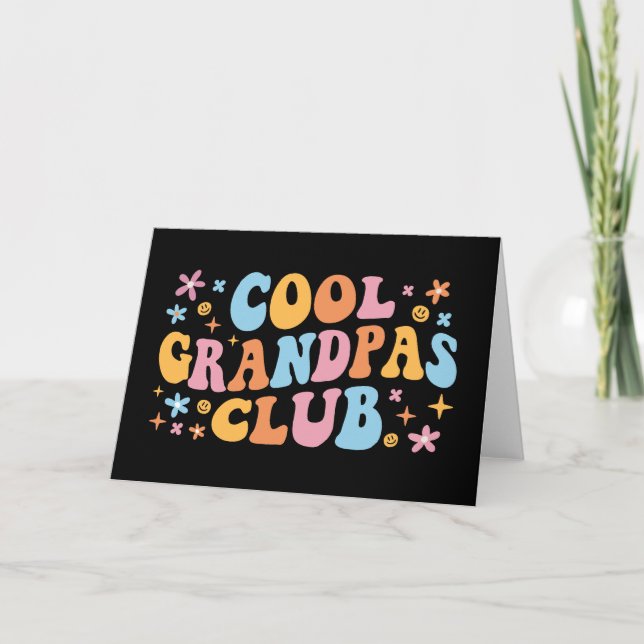 Cool Grandpas Club III Card (Front)