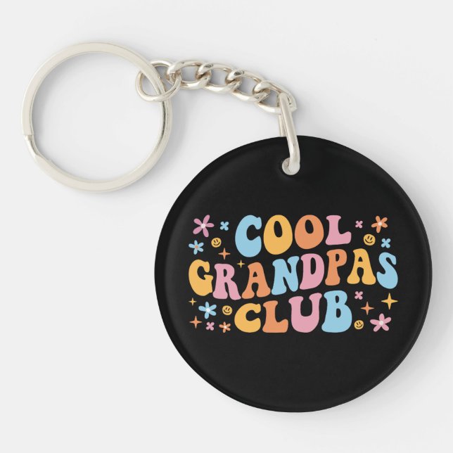 Cool Grandpas Club III Key Ring (Front)