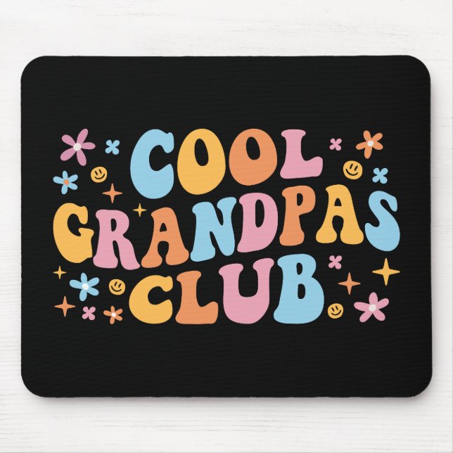 Cool Grandpas Club III Mouse Pad (Front)
