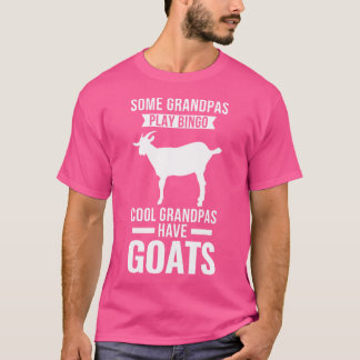 Cool Grandpas Have Goats Goat T-Shirt