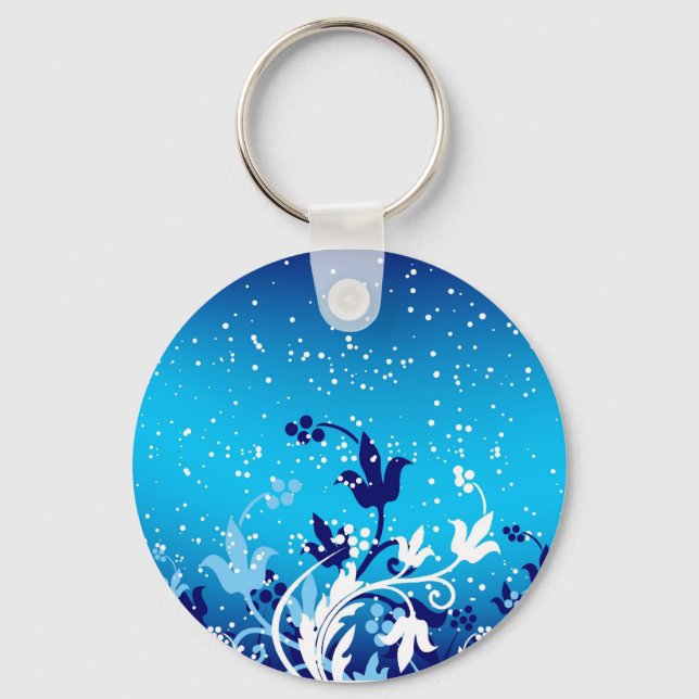 Cool Graphic Art Key Ring (Front)