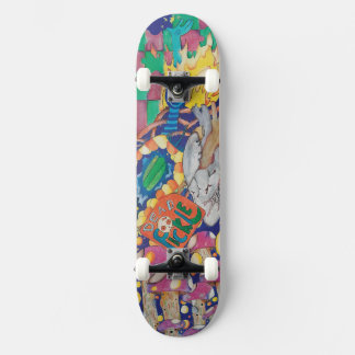 cool graphic skate board
