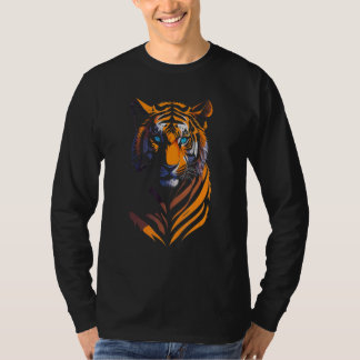 Cool Graphic Tiger Panthera Tigris Familly Match T-Shirt