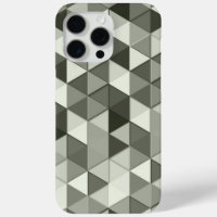 Cool Grayscale triangle geometric pattern