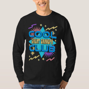 Cool Great Grandpa Club  Great Grandpa Humor T-Shirt
