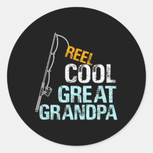 Cool Great Grandpa Gift From Granddaughter Grandso Classic Round Sticker