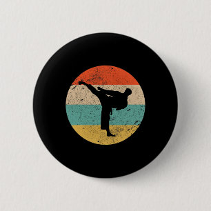 Cool Great Karate Boys' Shotokan Trainers 6 Cm Round Badge