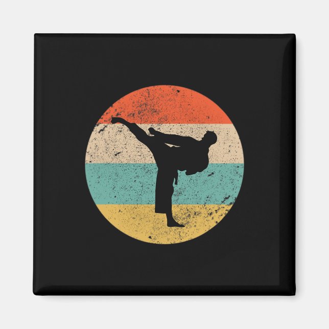 Cool Great Karate Boys' Shotokan Trainers  Magnet (Front)