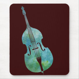 Cool Green Bass Mouse Pad