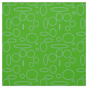 Cool Green Circles for the New Economy Fabric