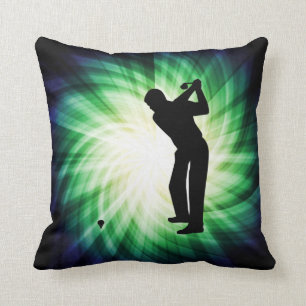 Cool Green Golf Cushion