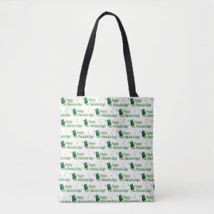 Cool Green Hats Happy St. Patrick's Day Tote Bag