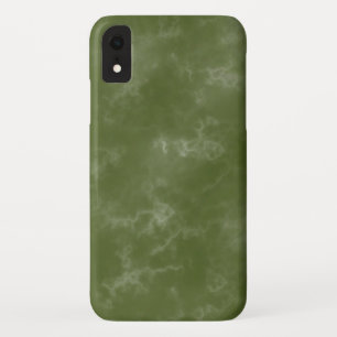 Cool Green Marbled IPhone XR Case
