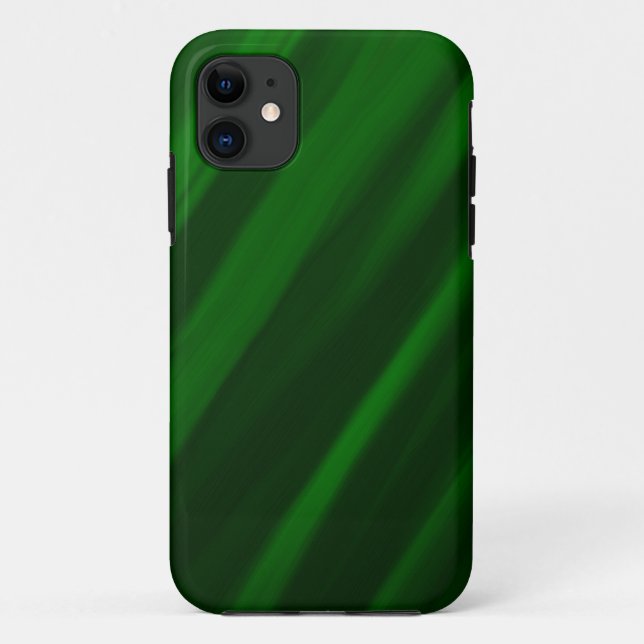 Cool green painting stripes graphic Case-Mate iPhone case (Back)