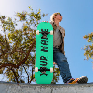 Cool Green Skateboard