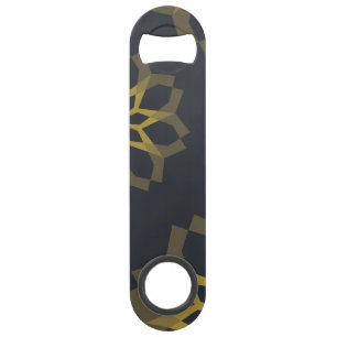 Cool, green, unique, modern trendy flower abstract