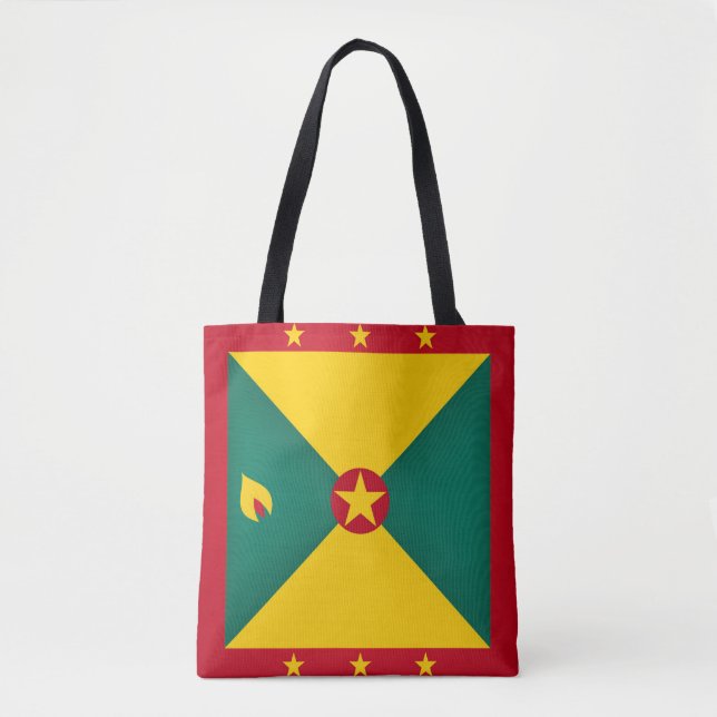 Cool Grenada Flag Fashion Tote Bag (Front)