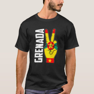 Cool Grenada Flag Patriotic T-Shirt