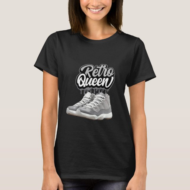 Cool Grey 11s Tees To Match Sneaker Match Tees Ret (Front)