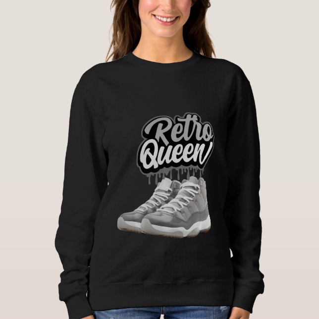 Cool Grey 11s Tees To Match Sneaker Match Tees Ret (Front)