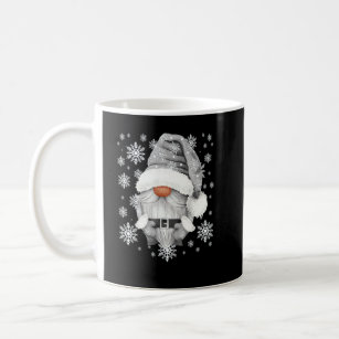 Cool Grey Santa Gnomie For Gothic And Emo With Win Coffee Mug