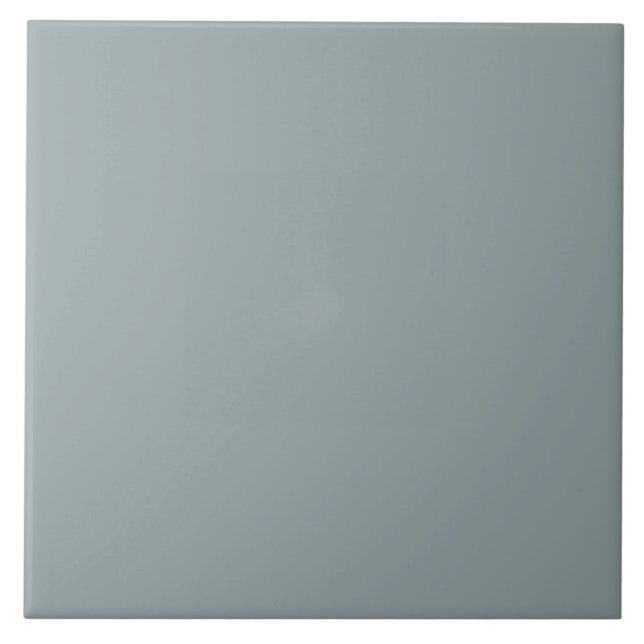 Cool grey (solid colour) tile (Front)