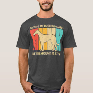 Cool Greyhound Design For Women Mum Sighthound Pet T-Shirt