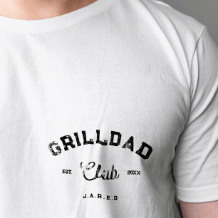Cool Grill Dad Club Funny Father's Day BBQ T-Shirt