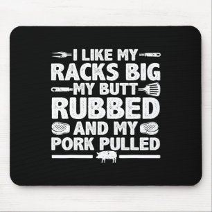 Cool Grilling For Men Women Pork Rub Smoking Bbq M Mouse Pad